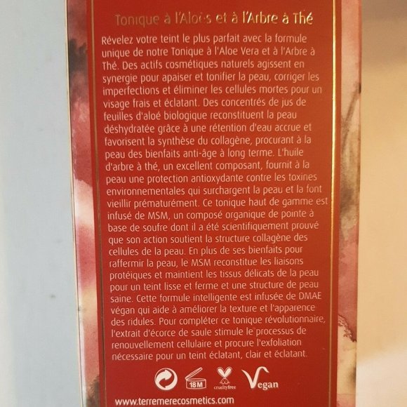 Terre Mere Aloe and Tea Tree Toner New in Box 5 oz. Full Size - Picture 4 of 8